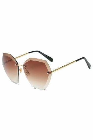 Acrylic Gradient Sunglasses - Sunglasses