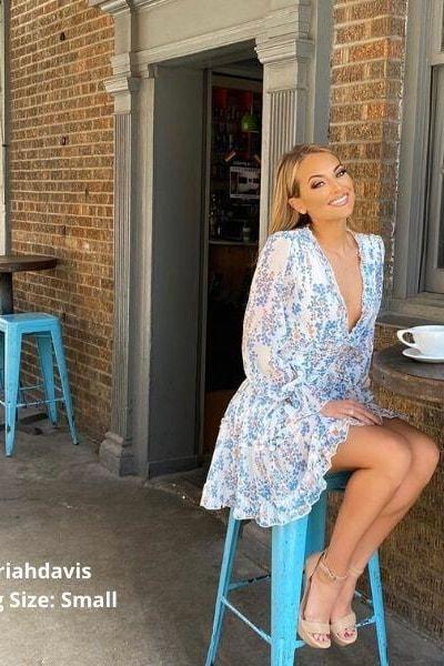 Amy Floral Dress - Clothing