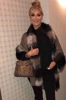 Anastasia Faux Fur Cloak - Clothing