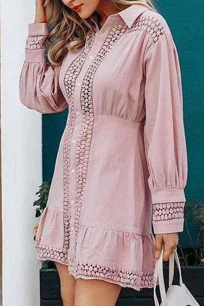 Arie Embellished Mini Dress - Clothing