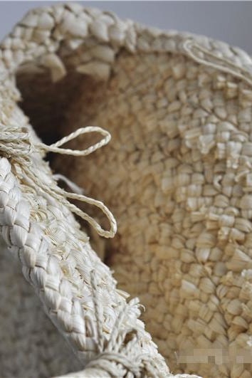 Around The World Straw Bag - Handbags