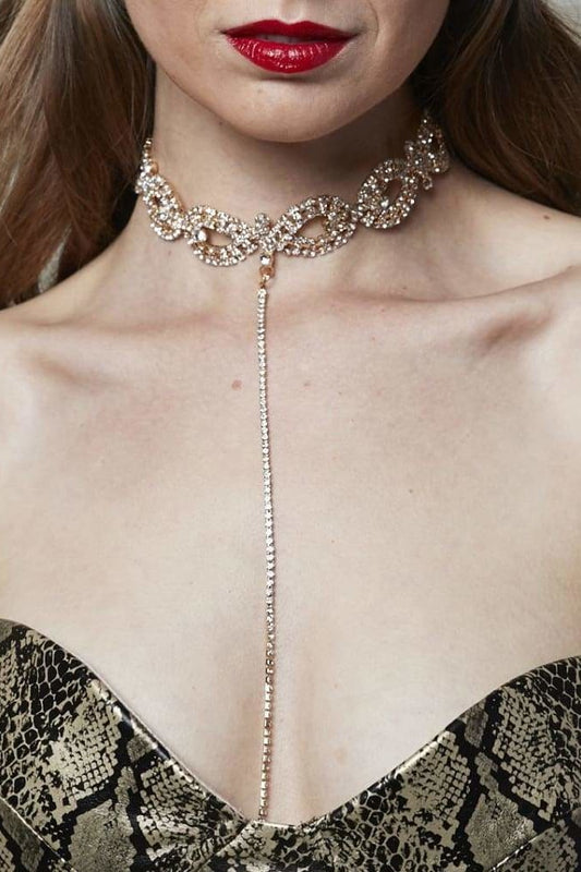 Ashley Choker - Gold - Jewelry