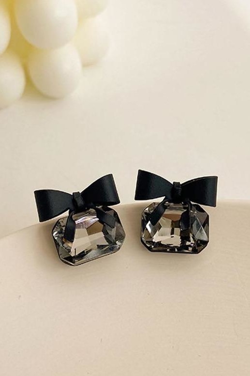 Barri Bow Earrings - 697-1 - Accessories