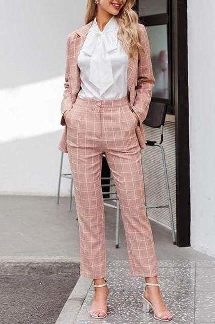 Beatrice Blazer Set - Set / L - Clothing