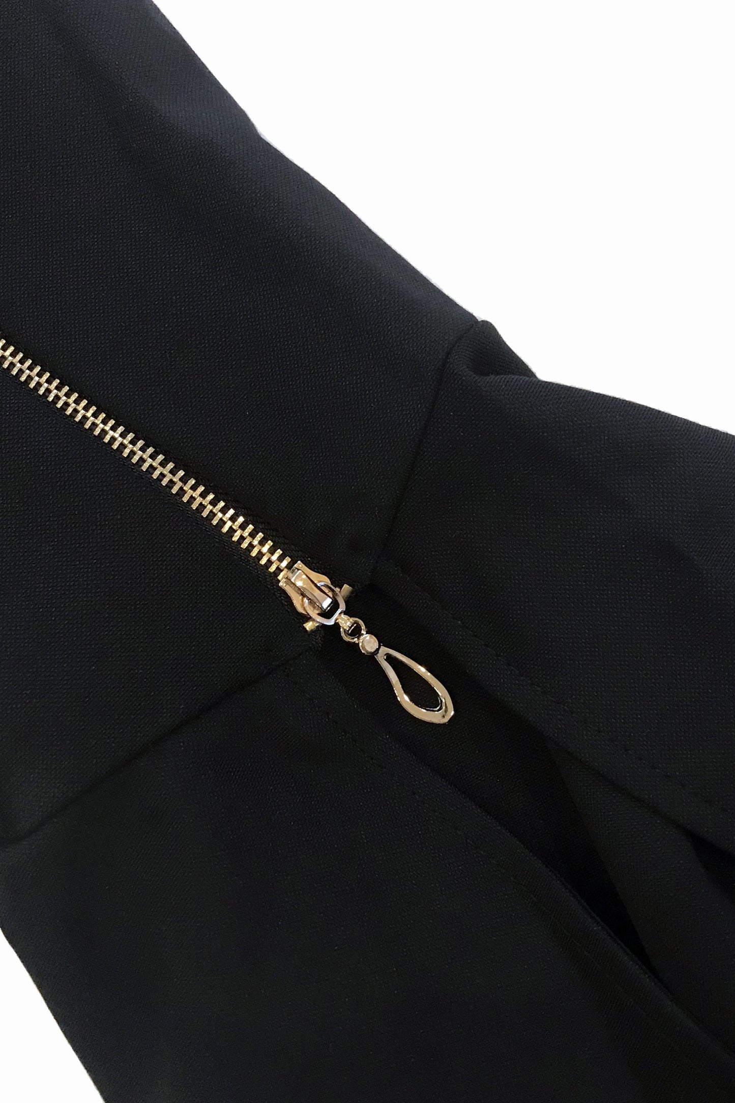 Belle Zipper Blouse - Tops