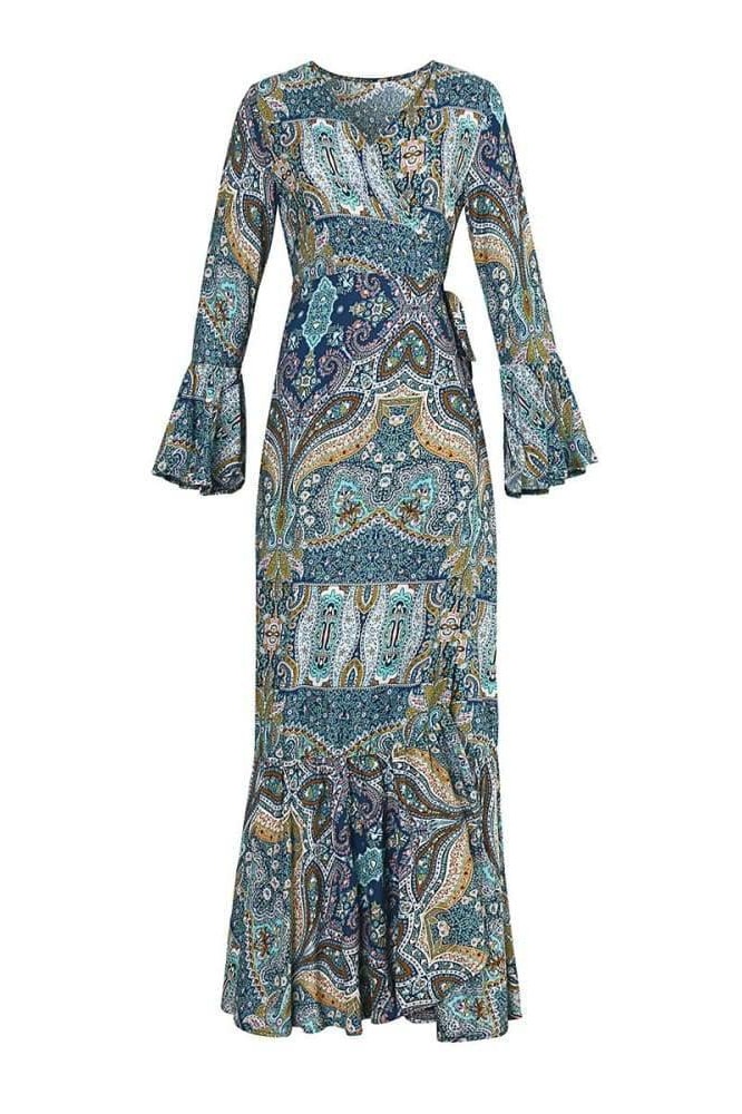 Bohemian Cover Up Dress - Cover-Ups