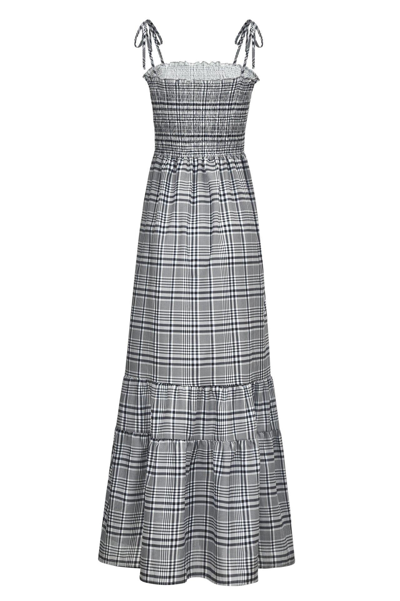 Candy Maxi Ruffle Dress - Clothing