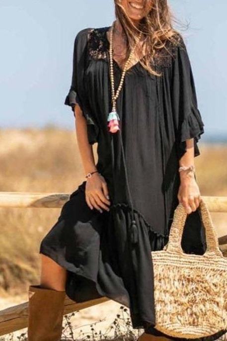 Carissa Ruffle Cover Up - Clothing