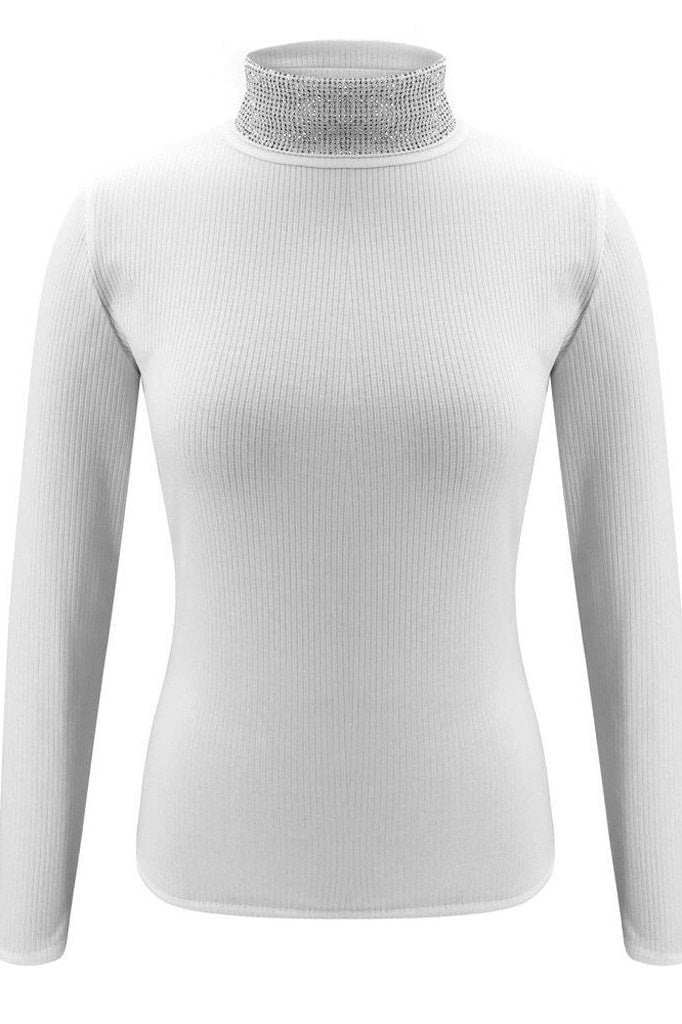 Crystal Turtleneck - Clothing