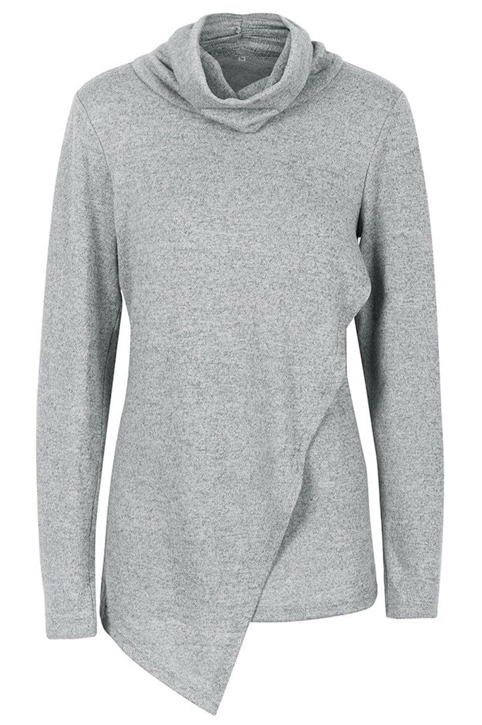 Cozy Turtleneck Tunic - Clothing
