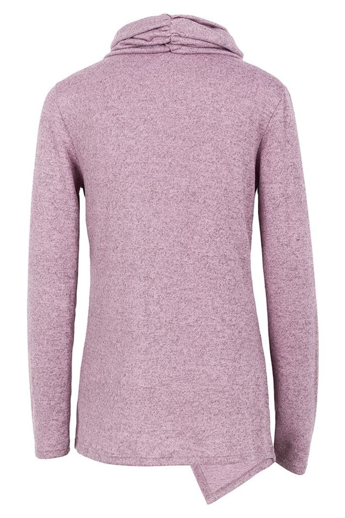 Cozy Turtleneck Tunic - Clothing
