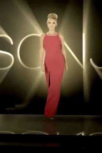 Crepe Crossback Dress - X-Small / Red - Clothing