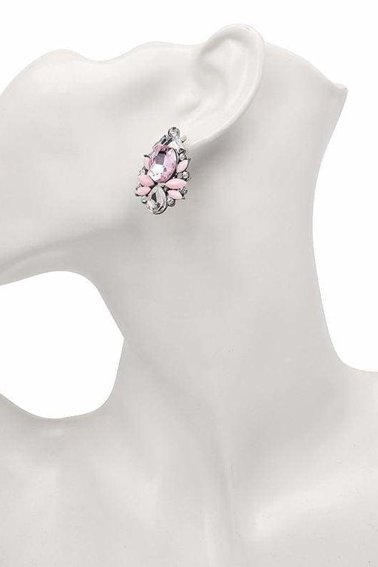 Crystal Vintage Stud Earrings - Jewelry