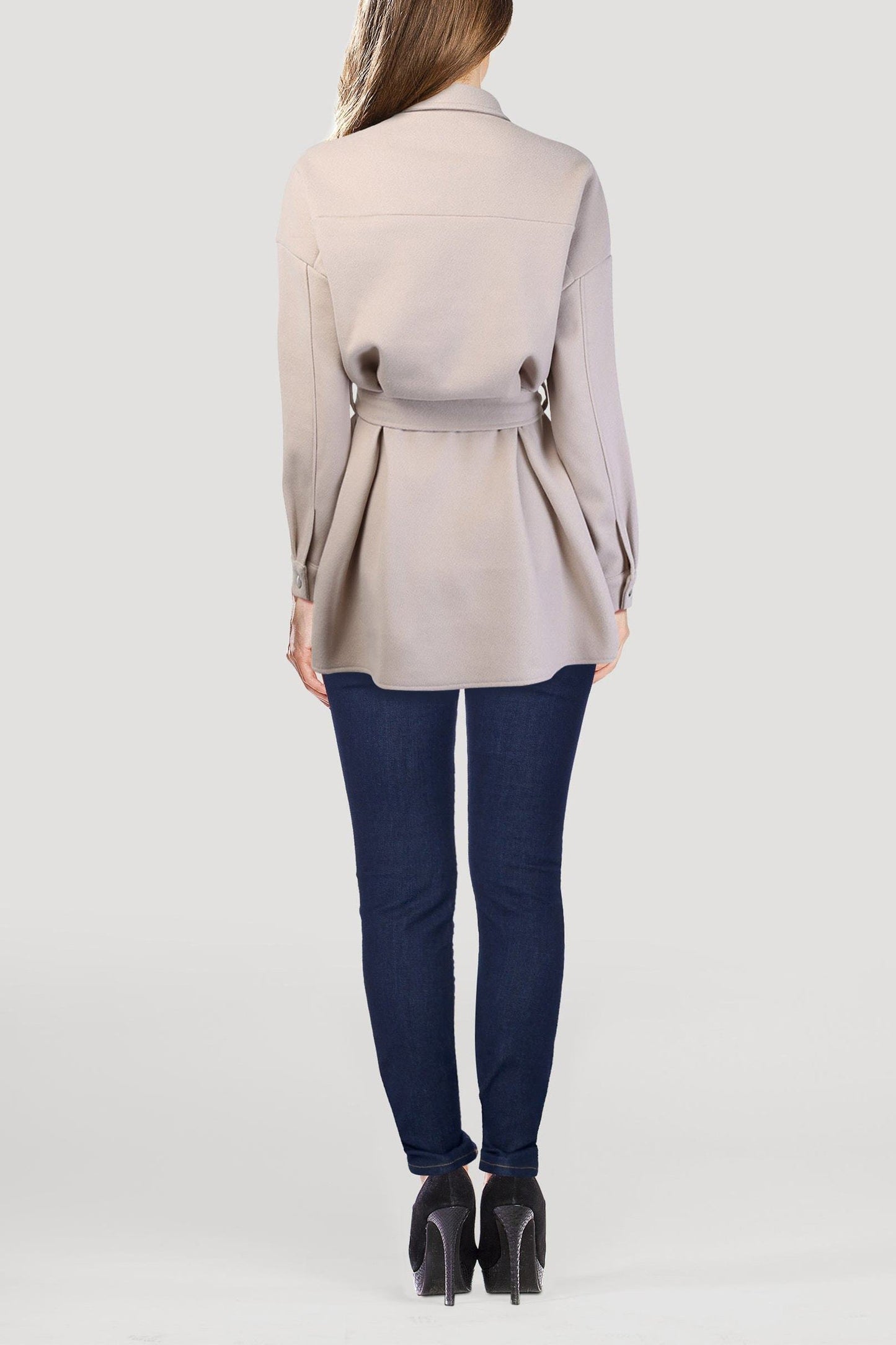 Delilah Shirt Jacket - Clothing