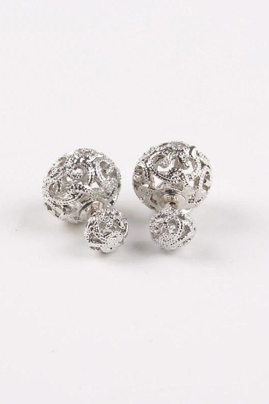 Dianna Double Stud - Jewelry