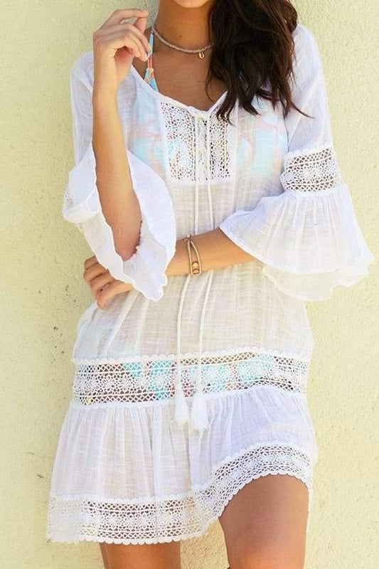 East Hampton Cover-Up - White / One Size - Cover-Ups