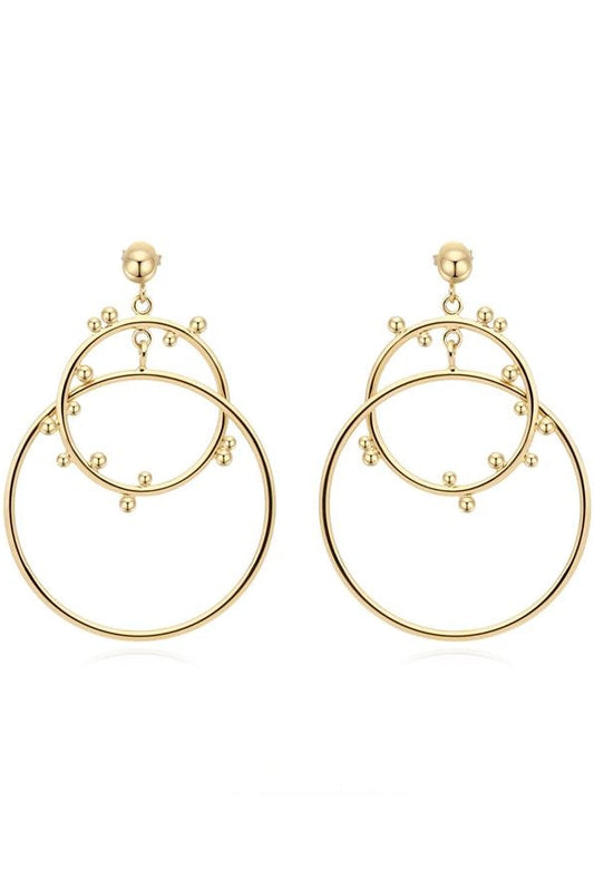 Emerson Gold Hoop Earrings - Jewelry