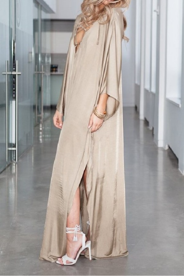 Erica Oversized Cover Up - Bronze / One Size - Cover-Ups