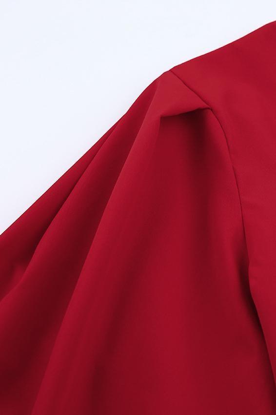 Estelle Lantern Sleeve Dress - Clothing