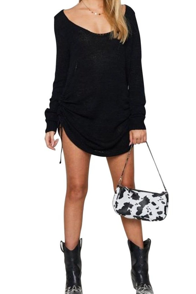 Gabrielle Backless Mini Dress - Clothing