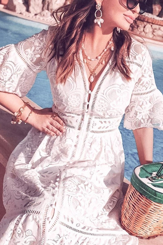 Gianna Vineyard Dress - Clothing