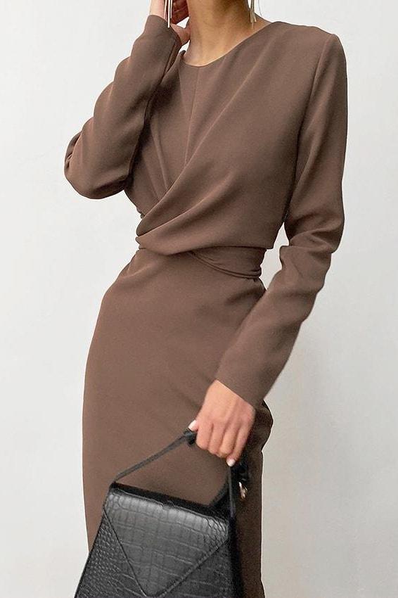 Hazel Midi Dress - Clothing