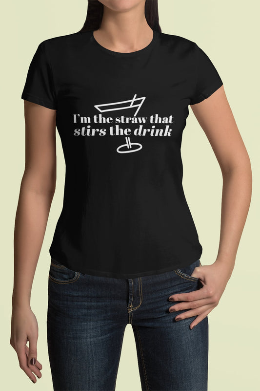 I’m The Straw Tee (Unisex) - Black / XS - Clothing