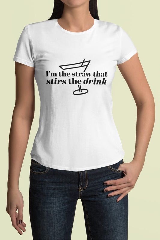 I’m The Straw Tee (Unisex) - White / XS - Clothing
