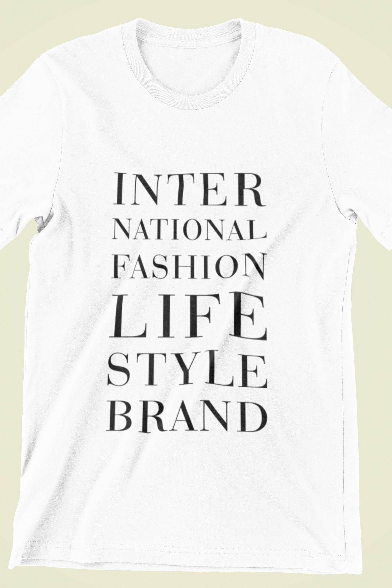International Fashion Tee (Unisex)