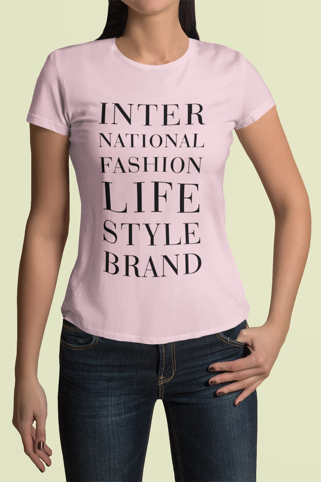 International Fashion Tee (Unisex) - Pink / S