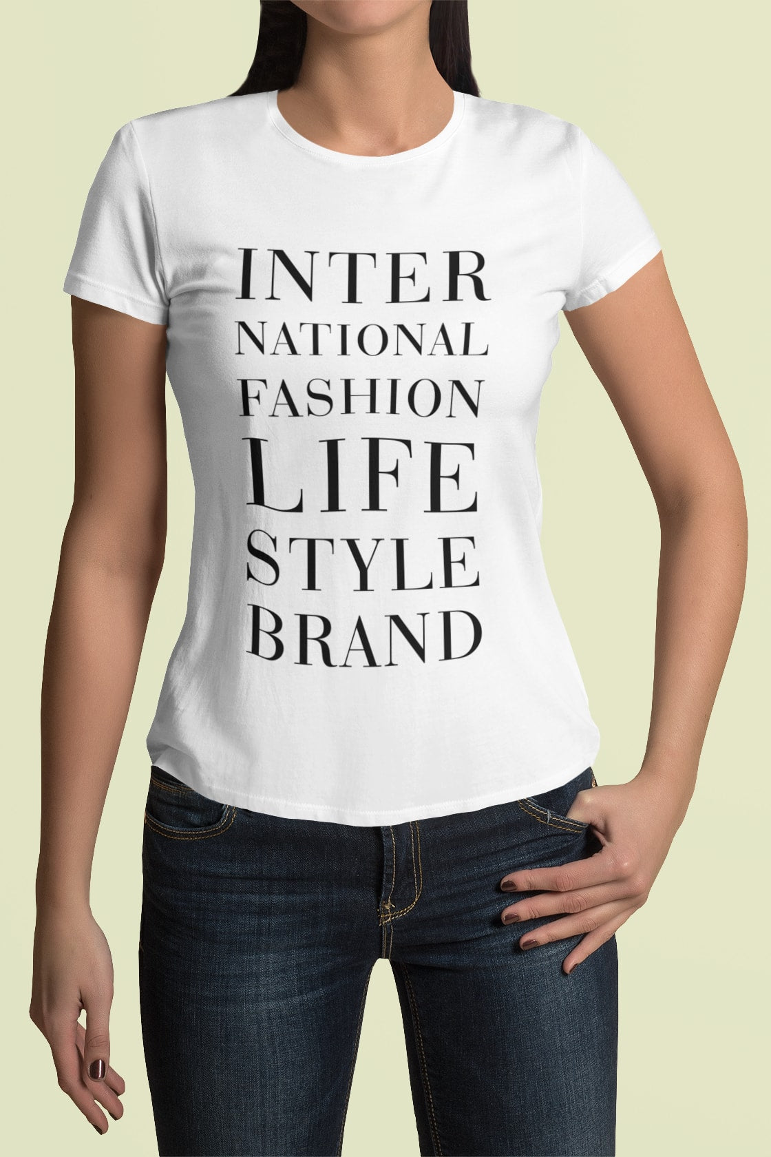 International Fashion Tee (Unisex) - White / XS