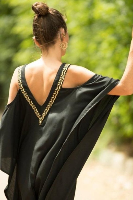 Isla Cold Shoulder Beach Dress - Clothing