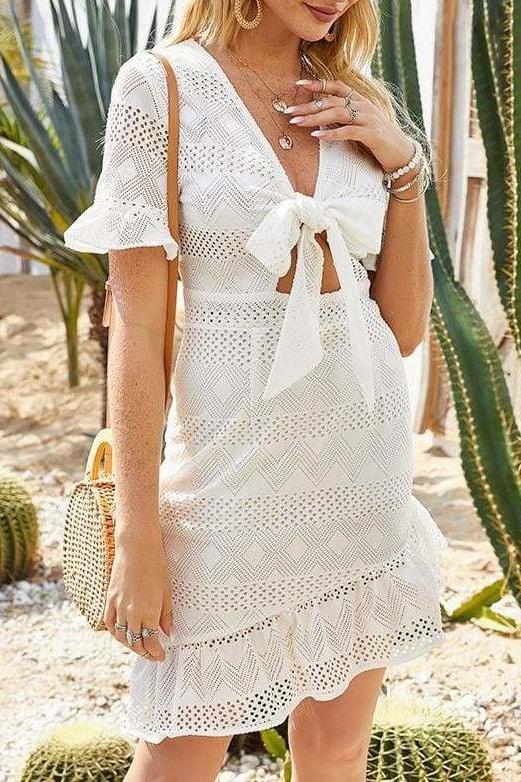 Jeanine Mini Dress - Clothing