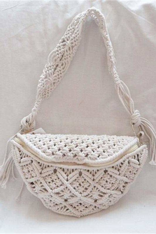 Jerri Woven Waist Pack - Handbags