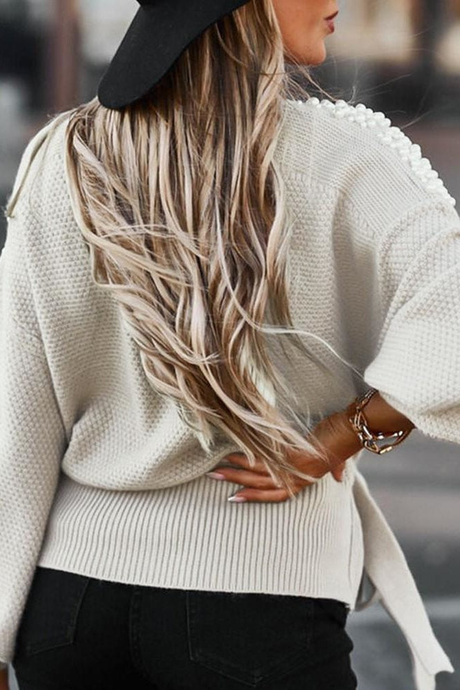 Josie Pearl Sweater - Clothing