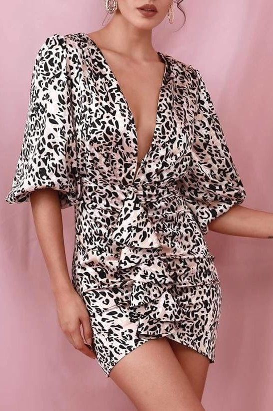 Jungle Babe Mini Dress - Clothing