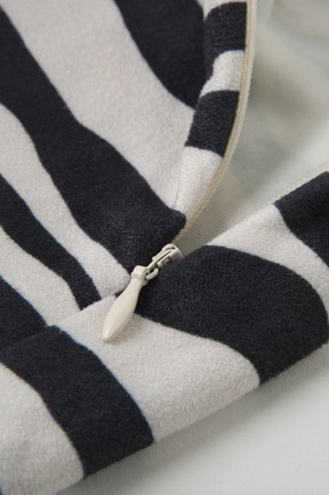 Kendal Plush Zebra Skirt - Clothing