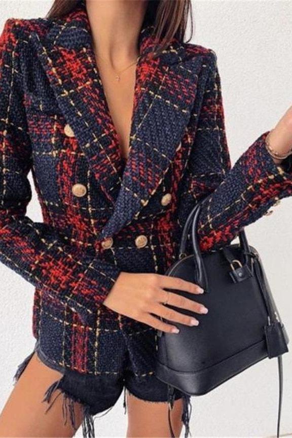 Kortney Blazer - S / Multi - Tops