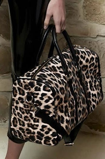 Leopard Weekender Bag - Handbags