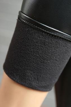 Lolo Pleather Leggings - S / Fleece Lined (Warm) - Clothing