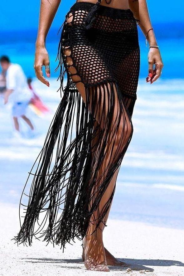 Luciana Tassel Cover Up - Cover-Ups