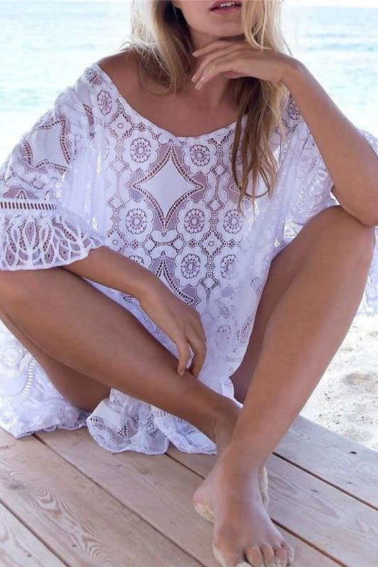 Lucy Lace Cover Up - Cover-Ups