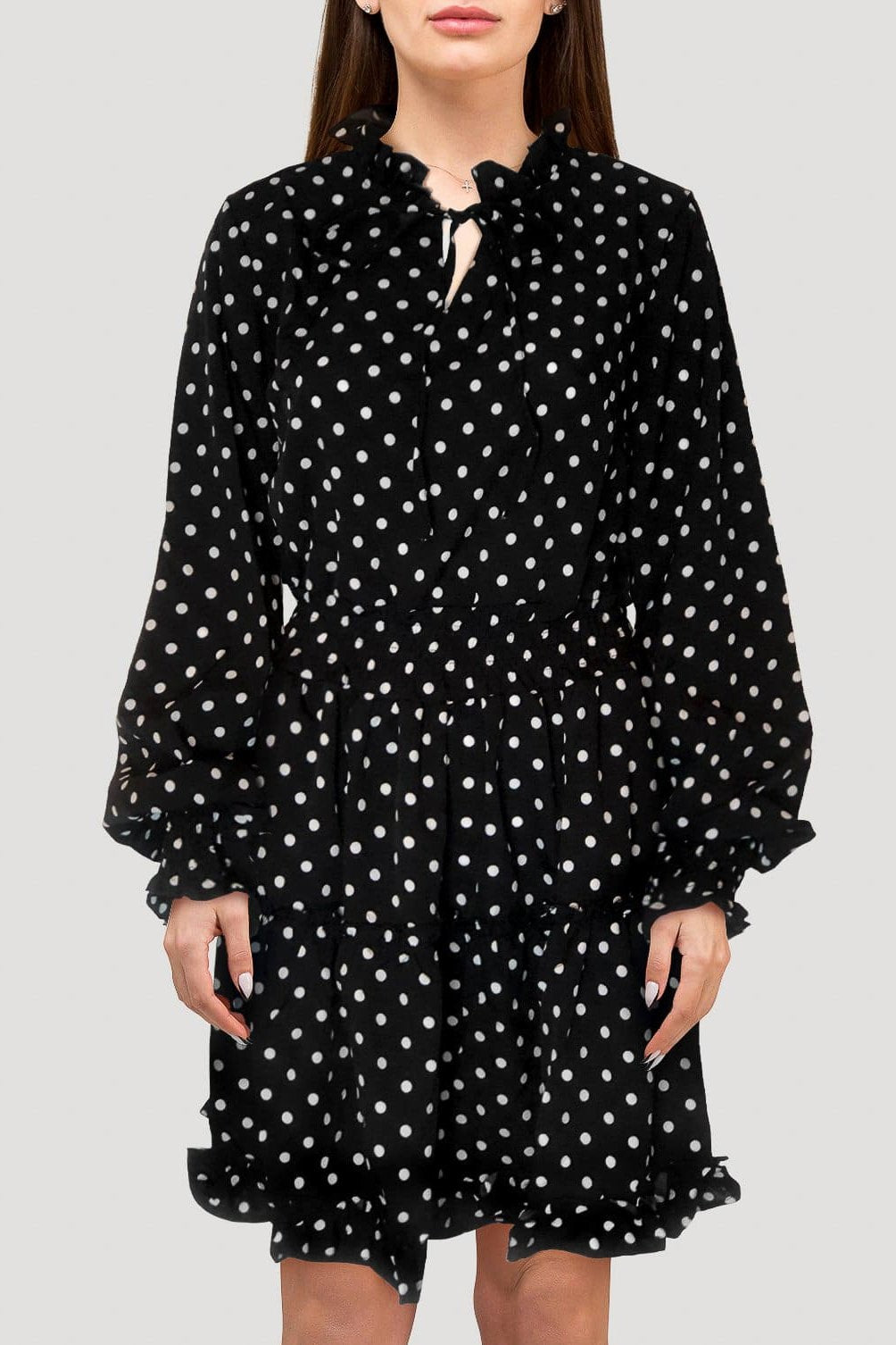 Mae Ruffle Dress - Clothing