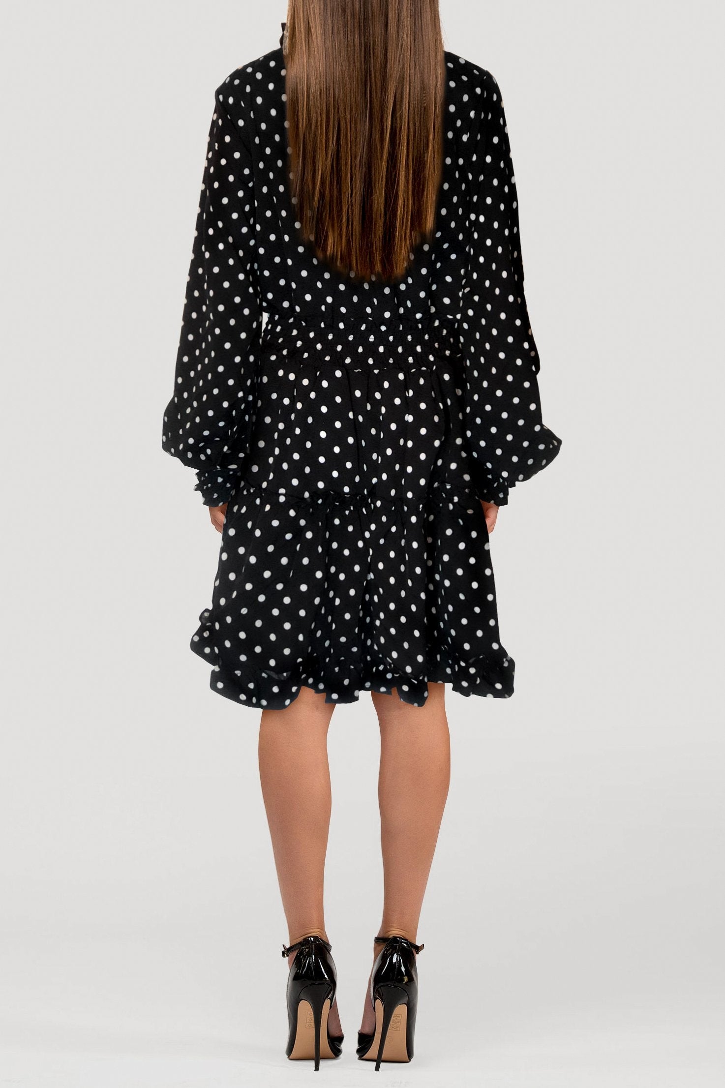 Mae Ruffle Dress - Clothing