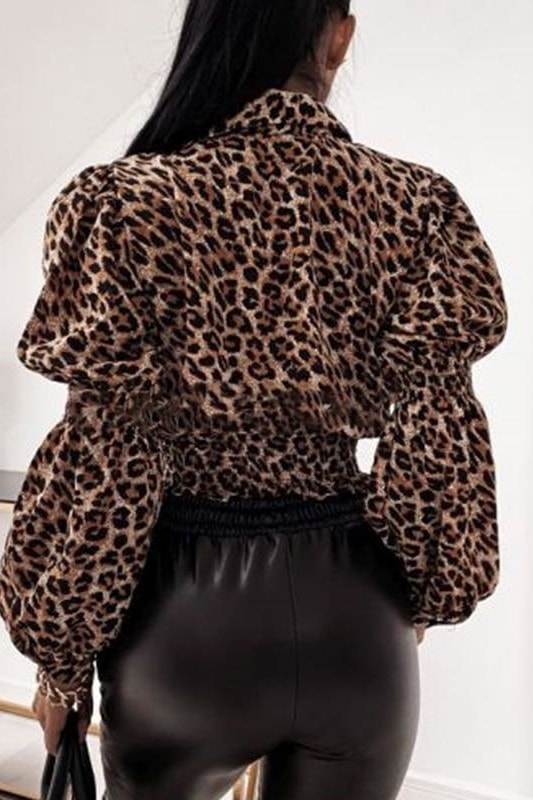 Mari Puff Sleeve Blouse - Tops