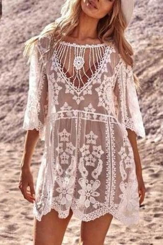 Melli Lace Cover Up - Cover-Ups