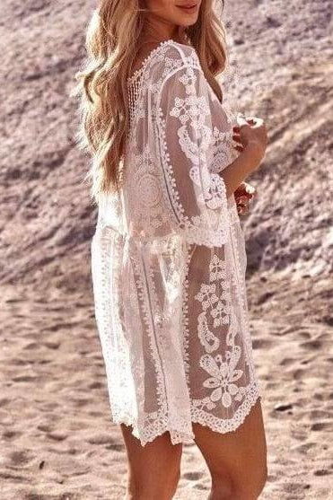 Melli Lace Cover Up - Cover-Ups