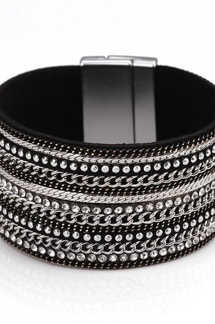 Metal Chain Bohemian Bracelet - Gold-color - Jewelry