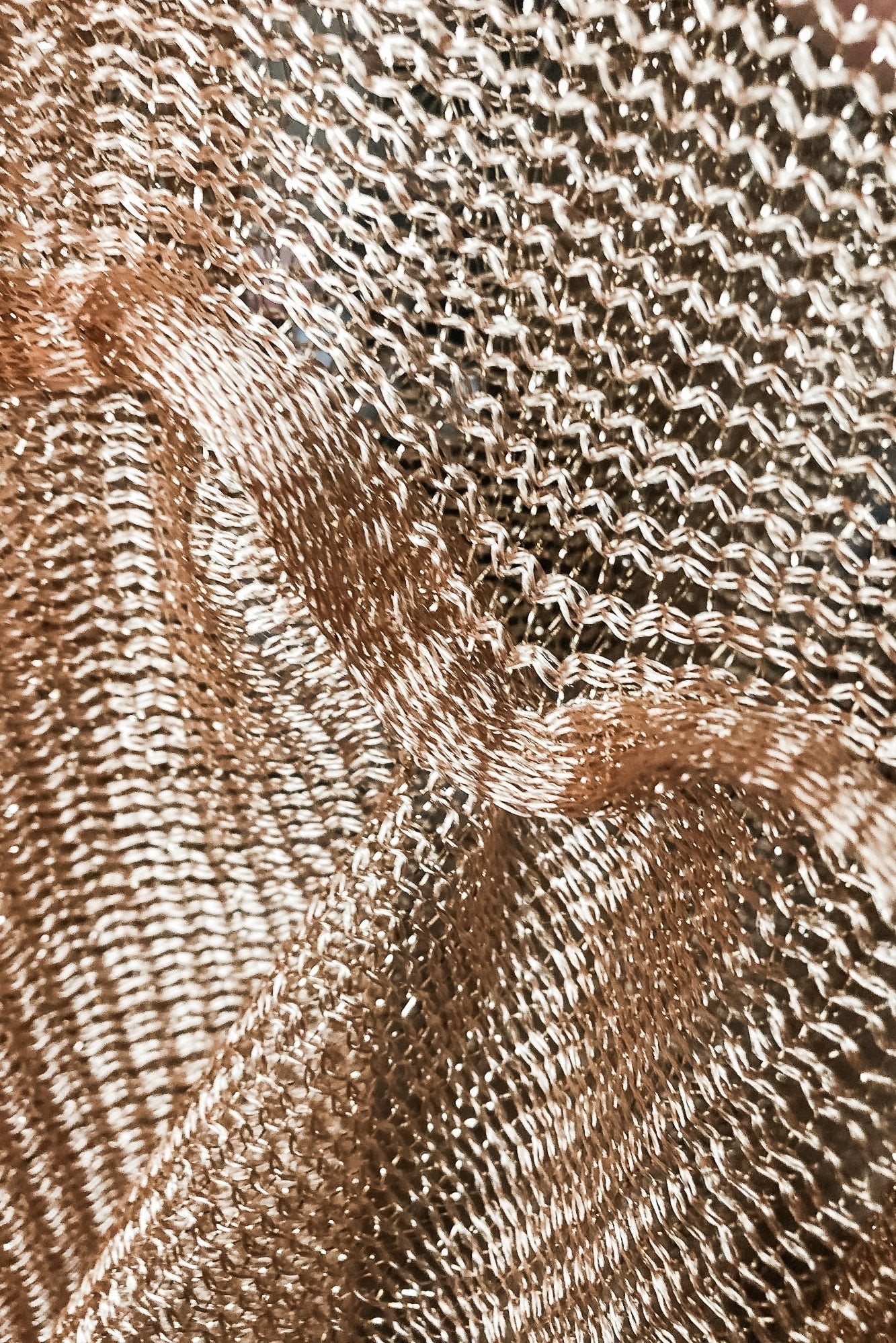 Metallic Sparkle Cover Up - Clothing