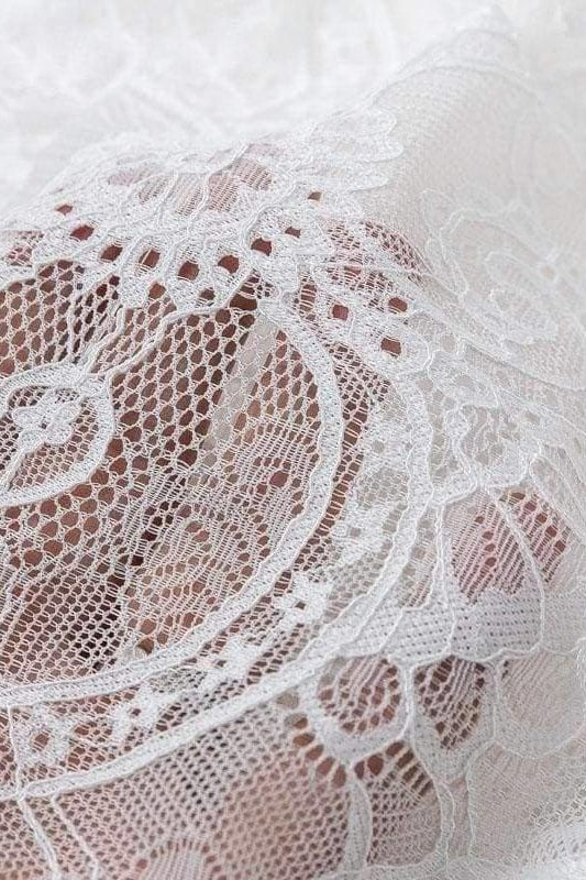 Mila Lace Mini Cover Up Dress - Clothing